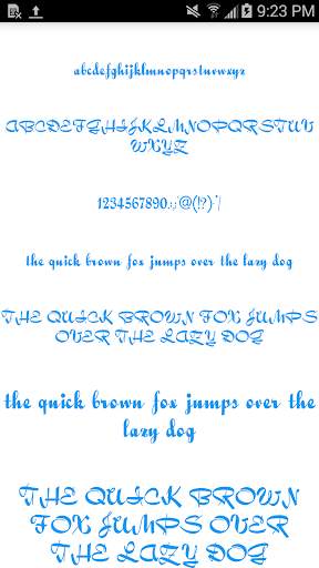 Color Fonts Message Maker screenshot 1