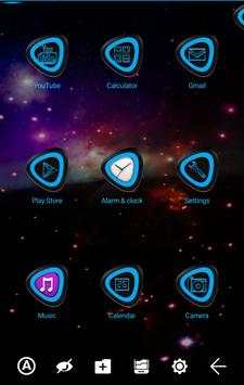 Next Launcher 3D Theme Galaxy screenshot 7