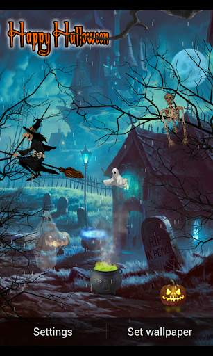Halloween Live Wallpaper 2020 screenshot 4