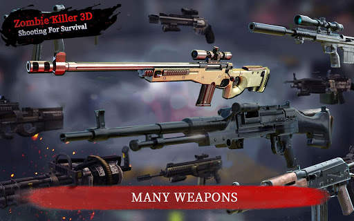 Zombie Killer 3D:Shooting For Survival screenshot 7