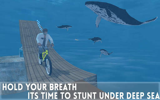 Underwater Bicycle Racing Tracks : BMX Games USA screenshot 5