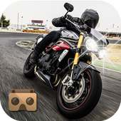 VR Bike Rally Racer - VR Game logo