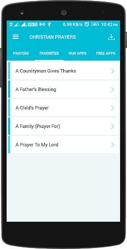 Christian Prayers Free screenshot 3