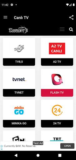 Canlı HD - Mobil Full TV Kanalları screenshot 2