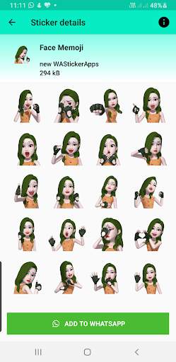 3D moving stickers for whatsapp - animated sticker screenshot 4
