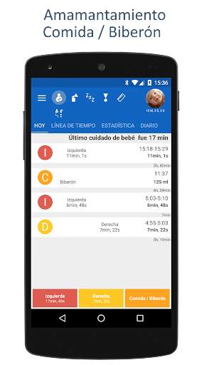 Amamantamiento - Baby Tracker screenshot 1