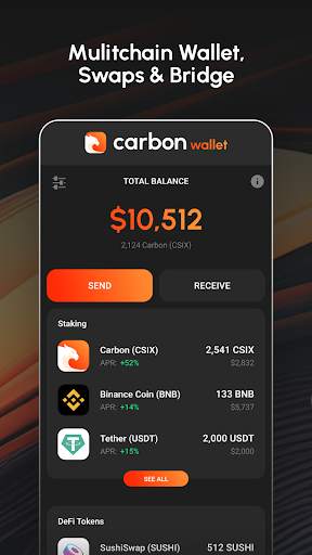 Carbon: Navigateur Ultra Rapid screenshot 4