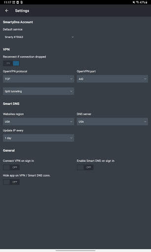 SmartyDNS - VPN and Smart DNS screenshot 9