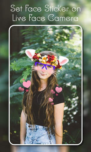 Live Face Camera - Live Face Sticker &Photo Editor screenshot 3