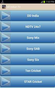 All Indian TV Channel स्क्रीनशॉट 1