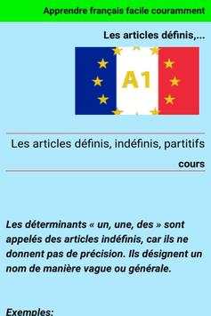 Français Facile Authentique Couramment screenshot 7