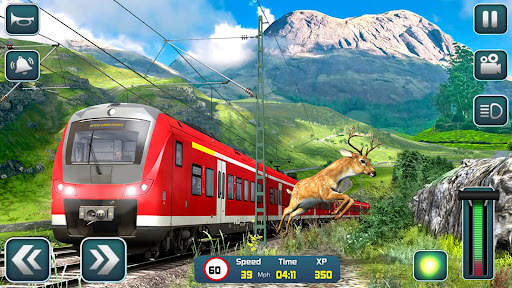 Euro Train Driver Train Games screenshot 5
