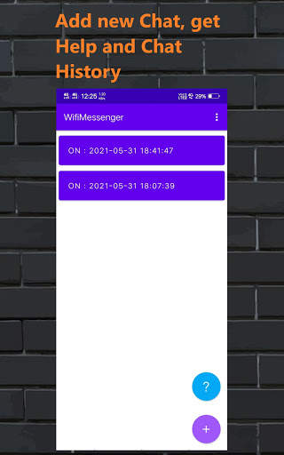 Wifi Messenger: Free Local Messenger App screenshot 1
