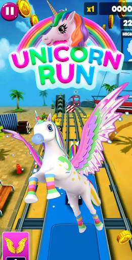 Unicorn Magical Pony Run screenshot 3