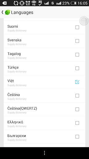 Vietnamese for GO Keyboard screenshot 3