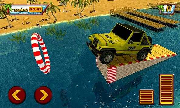 Water Surfer Jeep Adventure – Beach Mad Car Race screenshot 1