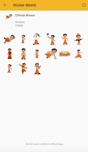 WAStickerApps Cartoon Stickers for Whatsapp screenshot 1