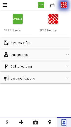 foniz - manage your #Mobilis #Djezzy #Ooredoo sims скриншот 8
