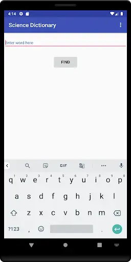 Science Dictionary screenshot 1