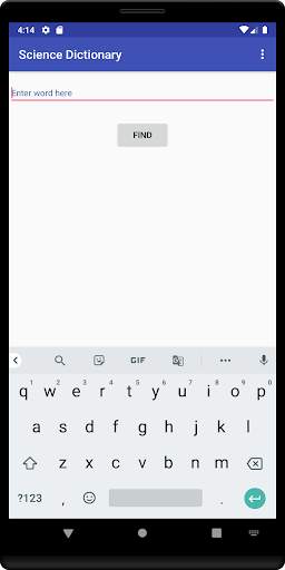 Science Dictionary screenshot 1