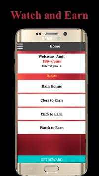 Watch and Earn Real Money स्क्रीनशॉट 2