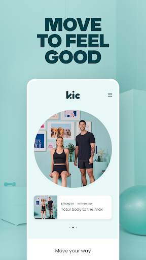 Kic: Health, Fitness & Recipes screenshot 1