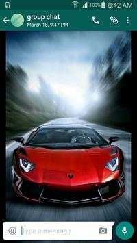 Cars Wallpapers for Chat screenshot 1