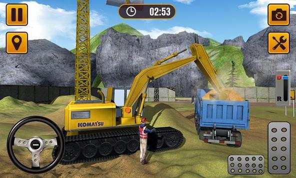 Excavator Dig Games - Heavy Excavator Driving screenshot 1