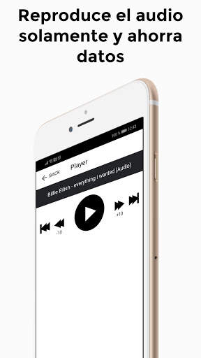 Audiolube - Audio player para música en streaming screenshot 2
