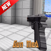 NEW Gun Mod For MCPE icon