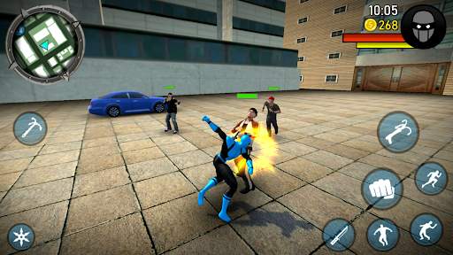 Blue Ninja : Superhero Game screenshot 7