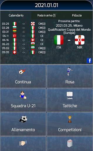 True Football National Manager screenshot 1