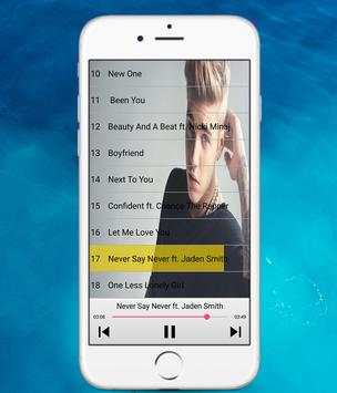 Justin bieber songs screenshot 4