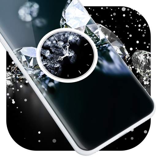 Diamond Clock Live Wallpaper 1.0