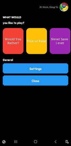 Would You Rather? True False? Never Have I Ever? скриншот 1