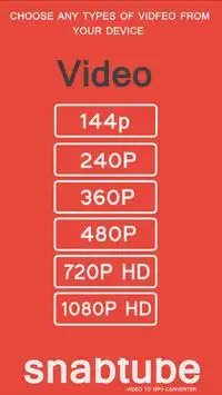 SnabTube HD Video Mp3 Converter 3 تصوير الشاشة