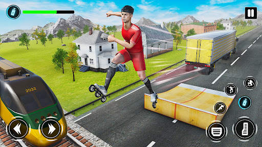 permainan sepatu roda screenshot 4