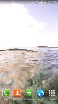 Lagoon Waves Live Wallpaper 4 screenshot 2