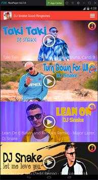 DJ Snake Good Ringtones screenshot 1
