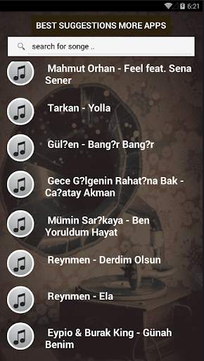 اشهر اغاني تركية بالكلمات 2021 Top Turkish songs screenshot 4