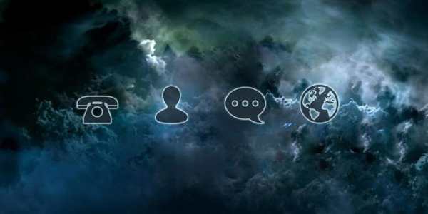 Cloudy CM Launcher Theme screenshot 4