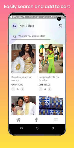 Kente Shop: Shop for African cloths from Ghana screenshot 3