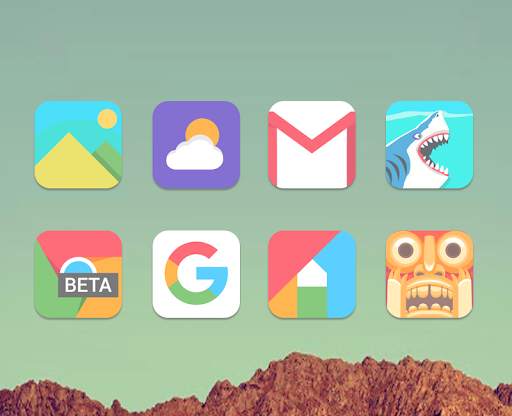 Mefon - Icon Pack screenshot 2
