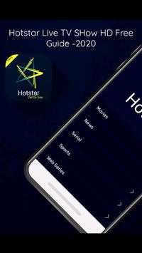 Hotstar Live TV - Free TV Movies HD Tips 2020 screenshot 1