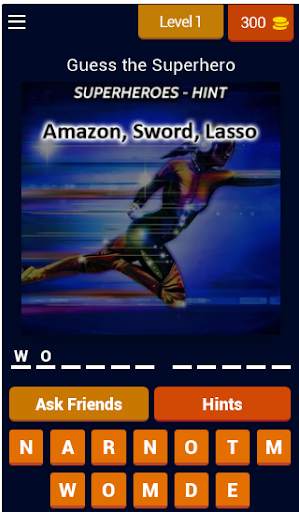 Superheroes Trivia Quiz screenshot 1