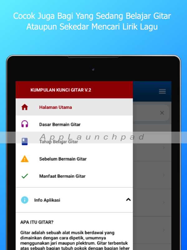 Kumpulan Kunci Gitar Indonesia screenshot 12