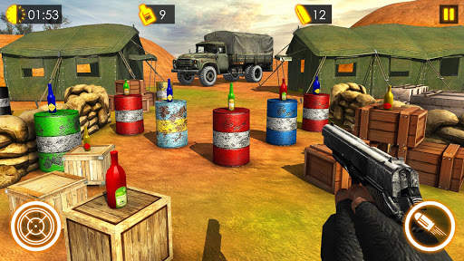 Gun Bottle Shooting Expert 3D screenshot 14