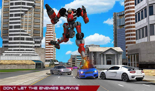 Limo Robot Transformation: Transform Robot Games screenshot 8