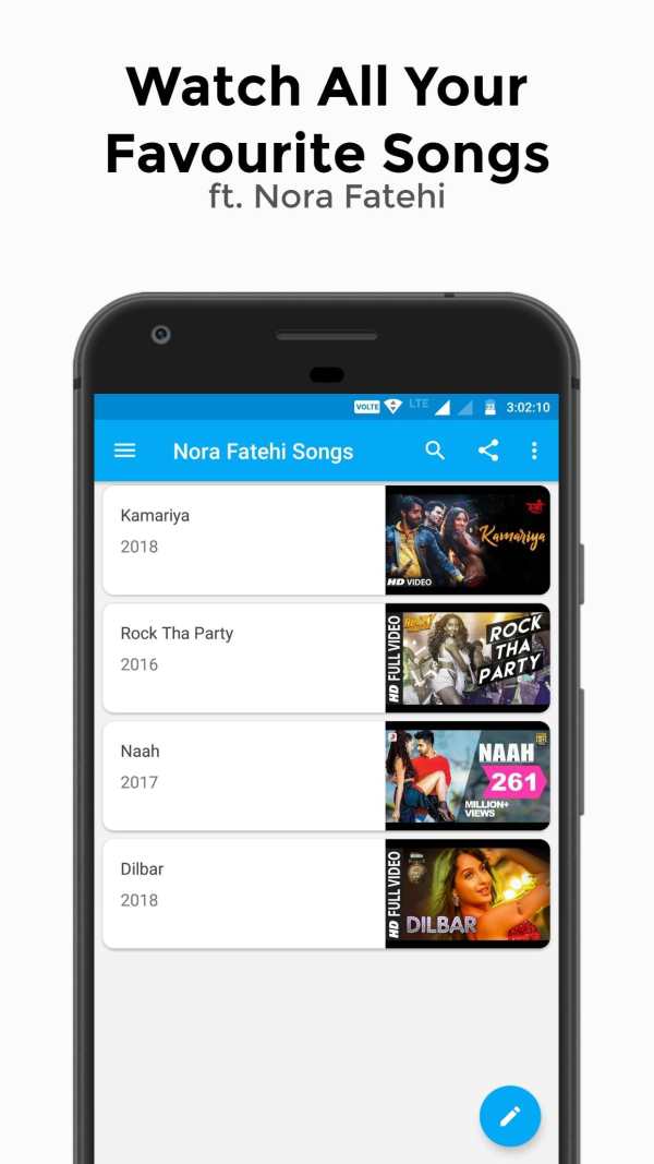 Nora Fatehi All New Video Songs screenshot 2