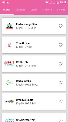 All Rwanda Radio Live Free screenshot 3